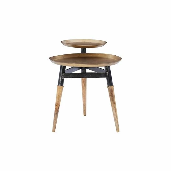 Linon Amery Two-Tiered Side Table 3 Linon Amery Two-Tiered Side Table - Image 3
