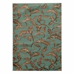 Linon Elegance Forest Leaf Rug Beige -Linon Sales Store unnamed file 5624