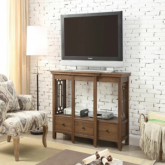 Linon Hardy TV Stand 2 Linon Hardy TV Stand - Image 2