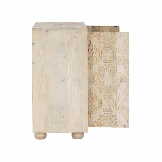 Linon Harlee 2-Door Storage Cabinet 8 Linon Harlee 2-Door Storage Cabinet - Image 8