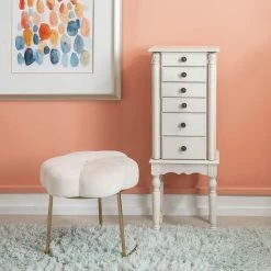 Alternative view of Linon Imogen Jewelry Armoire Floor Decor