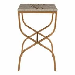Linon Sales Store 16 Linon Prynne Capiz Fish End Table