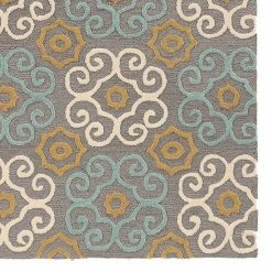 Alternative view of Linon Trio Clara Rug