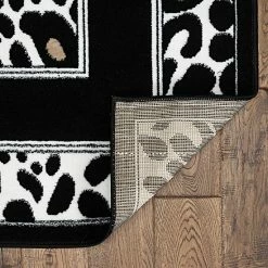 Linon Capri Framed Animal Print Rug - 4'3'' X 7'3'' -Linon Sales Store unnamed file 5759