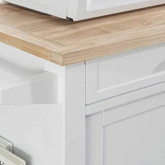 Linon Sherman Kitchen Cart 9 Linon Sherman Kitchen Cart - Image 9