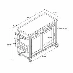 Linon Sherman Kitchen Cart 19 Linon Sherman Kitchen Cart -Linon Sales Store unnamed file 5831