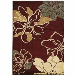 Linon Milan Floral Rug