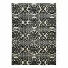 Linon Elegance Snowflakes Medallion Rug