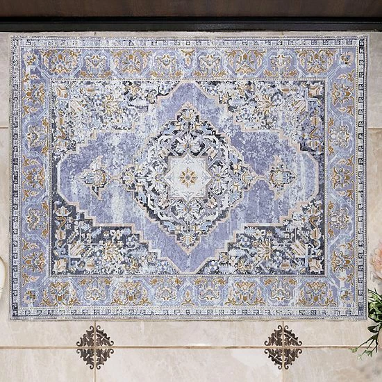 Linon Emerald Kira Rug 3 Linon Emerald Kira Rug - Image 3