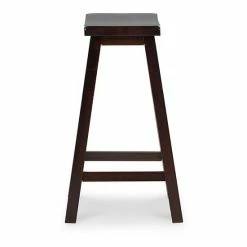 Linon Saddle 24" Stool -Linon Sales Store unnamed file 594