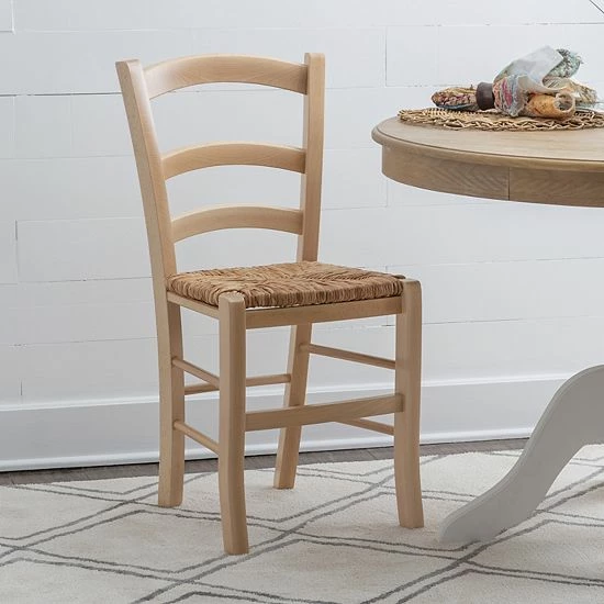 Linon Carmelo Dining Chair 2-piece Set Walnut 6 Linon Carmelo Dining Chair 2-piece Set Walnut - Image 6