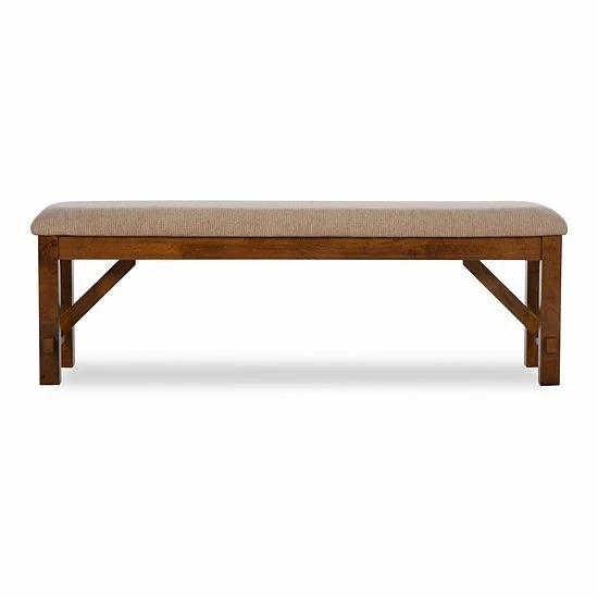 Linon Kraven Dining Padded Bench 2 Linon Kraven Dining Padded Bench - Image 2