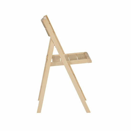Linon Rinaldo Folding Chair 2-piece Set Walnut 4 Linon Rinaldo Folding Chair 2-piece Set Walnut - Image 4