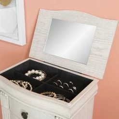Linon Louis Philippe Jewelry Armoire Floor Decor -Linon Sales Store unnamed file 654