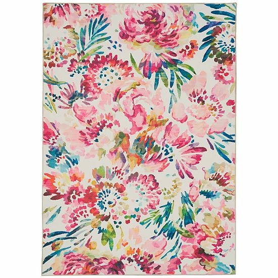 Linon Washable Julian Area Rug 1 Linon Washable Julian Area Rug