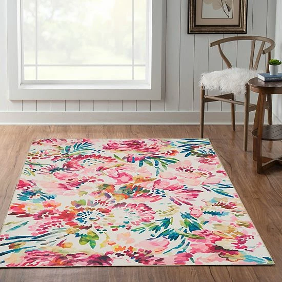Linon Washable Julian Area Rug 2 Linon Washable Julian Area Rug - Image 2