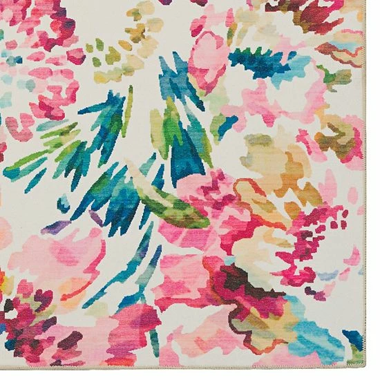 Linon Washable Julian Area Rug 5 Linon Washable Julian Area Rug - Image 5