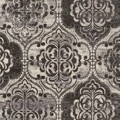 Alternative view of Linon Vintage Arthur Rug Brown