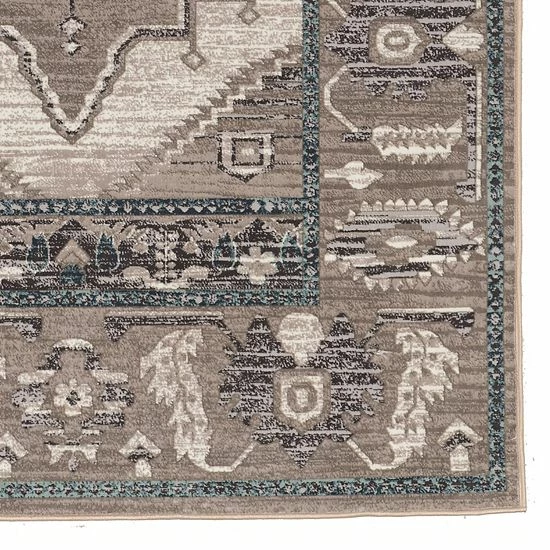 Linon Vintage Serape Rug 5 Linon Vintage Serape Rug - Image 5