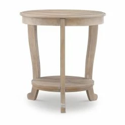 Linon Aubert Accent Side Table Natural -Linon Sales Store unnamed file 84