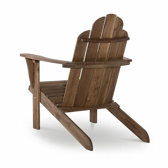 Linon Woodstock Adirondack Lounge Chair 5 Linon Woodstock Adirondack Lounge Chair - Image 5