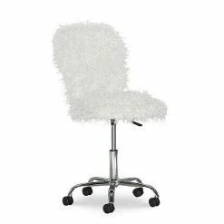Linon Faux Fur Armless Office Chair Pink 10 Linon Faux Fur Armless Office Chair Pink -Linon Sales Store unnamed file 850