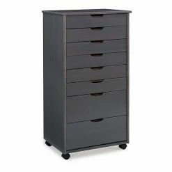 Linon Cary 8-Drawer Rolling Storage Cart Black 14 Linon Cary 8-Drawer Rolling Storage Cart Black -Linon Sales Store unnamed file 874