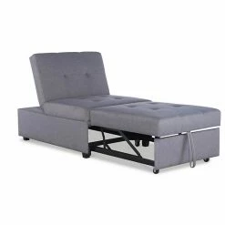 Linon Boone Convertible Arm Chair Bed Gray 15 Linon Boone Convertible Arm Chair Bed Gray -Linon Sales Store unnamed file 913