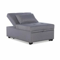 Linon Boone Convertible Arm Chair Bed Gray 19 Linon Boone Convertible Arm Chair Bed Gray -Linon Sales Store unnamed file 917