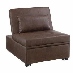 Linon Boone Convertible Arm Chair Bed Gray 23 Linon Boone Convertible Arm Chair Bed Gray -Linon Sales Store unnamed file 921