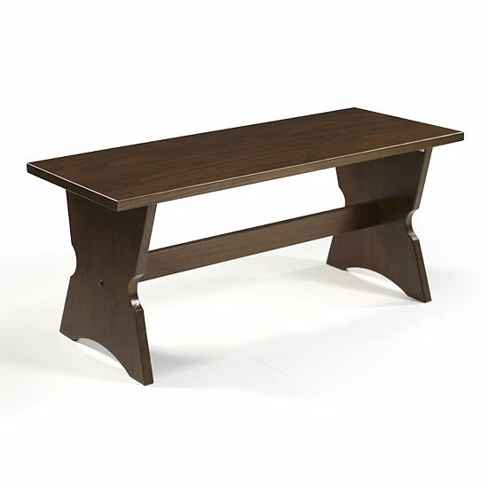 Linon Colby Backless Nook Dining Table 3-piece Set 5 Linon Colby Backless Nook Dining Table 3-piece Set - Image 5